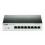 D-Link DGS-1100-08P verkkokytkin hallittava L2 Gigabit Ethernet (10/100/1000) Power over Ethernet (PoE) musta