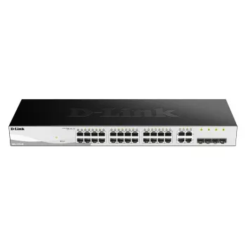D-Link 28-porttinen Gigabit Smart Managed -kytkin sisältäen 4 combo-porttia