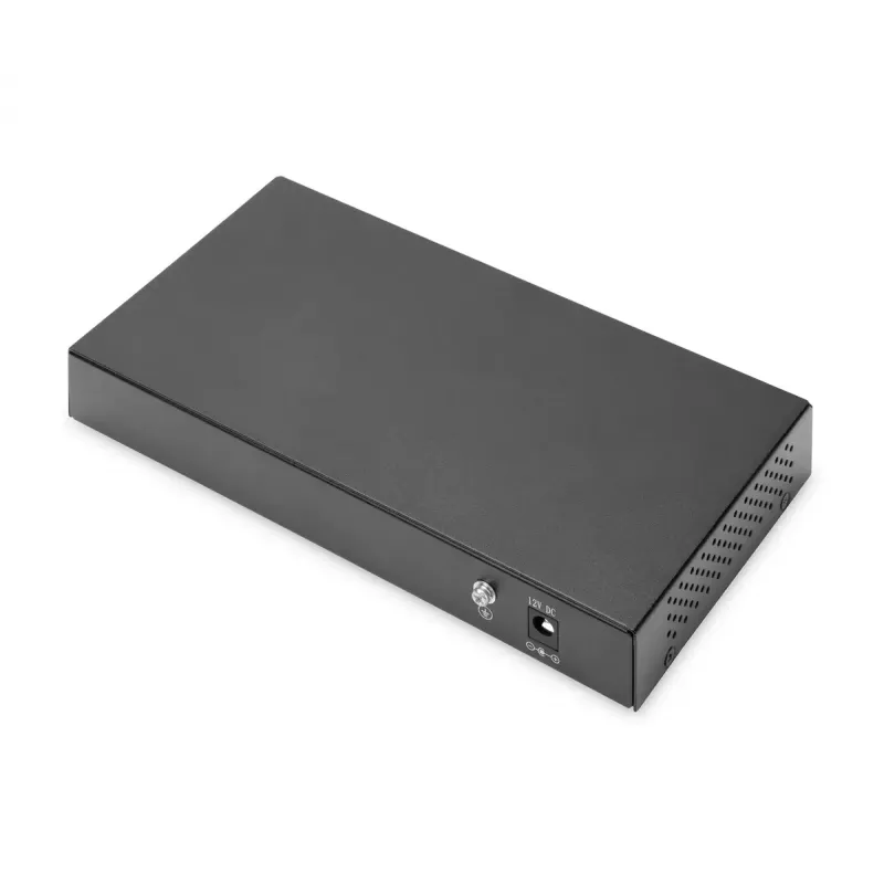 Hallitsematon kytkin Digitus 8-porttinen Gigabit + 2 Gigabit SFP