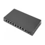 Hallitsematon kytkin Digitus 8-porttinen Gigabit + 2 Gigabit SFP