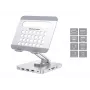 Conceptronic DONN26G, hopea, tabletti, multimediateline, alumiini, 100 W, MicroSD (TransFlash), SD, SDHC, SDXC