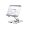 Conceptronic DONN26G, hopea, tabletti, multimediateline, alumiini, 100 W, MicroSD (TransFlash), SD, SDHC, SDXC