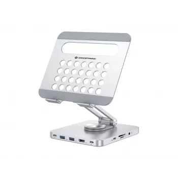 Conceptronic DONN26G, hopea, tabletti, multimediateline, alumiini, 100 W, MicroSD (TransFlash), SD, SDHC, SDXC