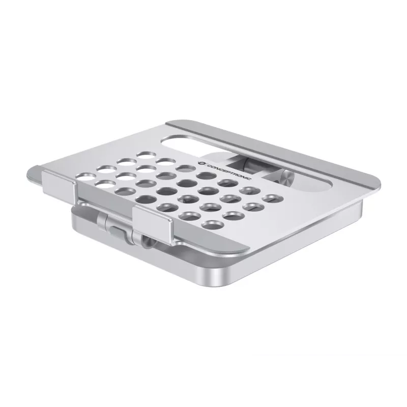Conceptronic DONN26G, hopea, tabletti, multimediateline, alumiini, 100 W, MicroSD (TransFlash), SD, SDHC, SDXC