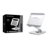 Conceptronic DONN26G, hopea, tabletti, multimediateline, alumiini, 100 W, MicroSD (TransFlash), SD, SDHC, SDXC