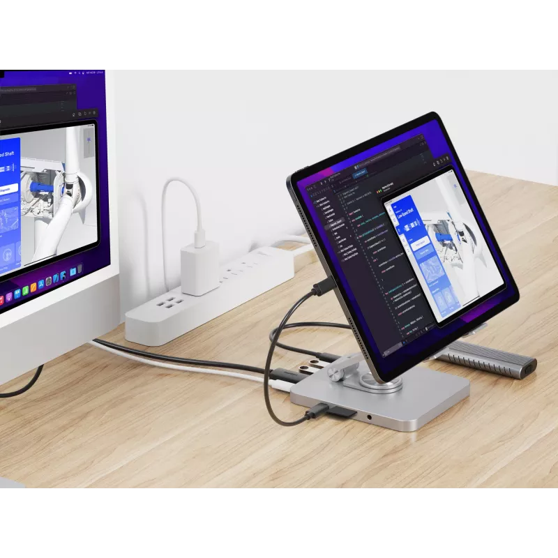 Conceptronic DONN26G, hopea, tabletti, multimediateline, alumiini, 100 W, MicroSD (TransFlash), SD, SDHC, SDXC