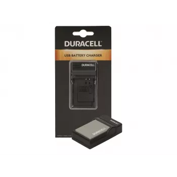 Duracell digikameran akkulaturi, USB, sisäkäyttöön tarkoitettu laturi, Olympus BLN-1, musta, 5 V, 5 V