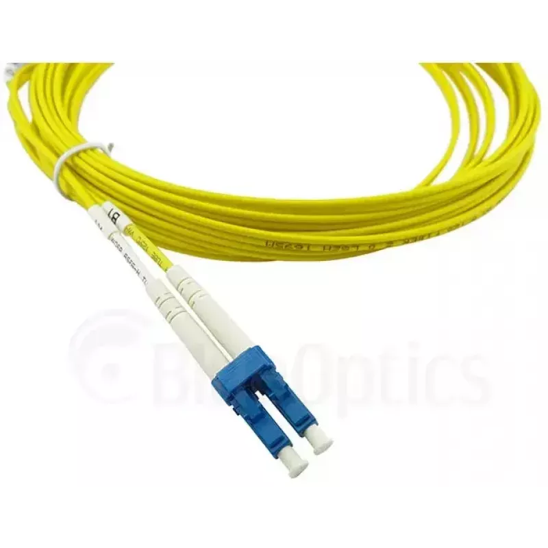 Kuitukaapeli BlueOptics EFE080-0010M-R-BO LC G.657.A1 10 m keltainen