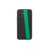 Samsung EF-XA546CBEGWW Slim Strap Cover -suojakuori Galaxy A54 5G -puhelimelle, musta