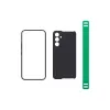 Samsung EF-XA546CBEGWW Slim Strap Cover -suojakuori Galaxy A54 5G -puhelimelle, musta