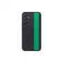 Samsung EF-XA546CBEGWW Slim Strap Cover -suojakuori Galaxy A54 5G -puhelimelle, musta