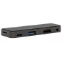 Kannettavan tietokoneen telakka EXSYS EX-1222HM USB 3.2 Gen 1 Type-C antrasiitti
