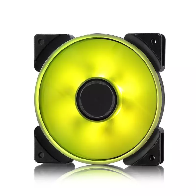 Tuuletin Fractal Design Prisma AL-12 12 cm musta valkoinen