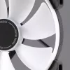Tuuletin Fractal Design Prisma AL-12 12 cm musta valkoinen