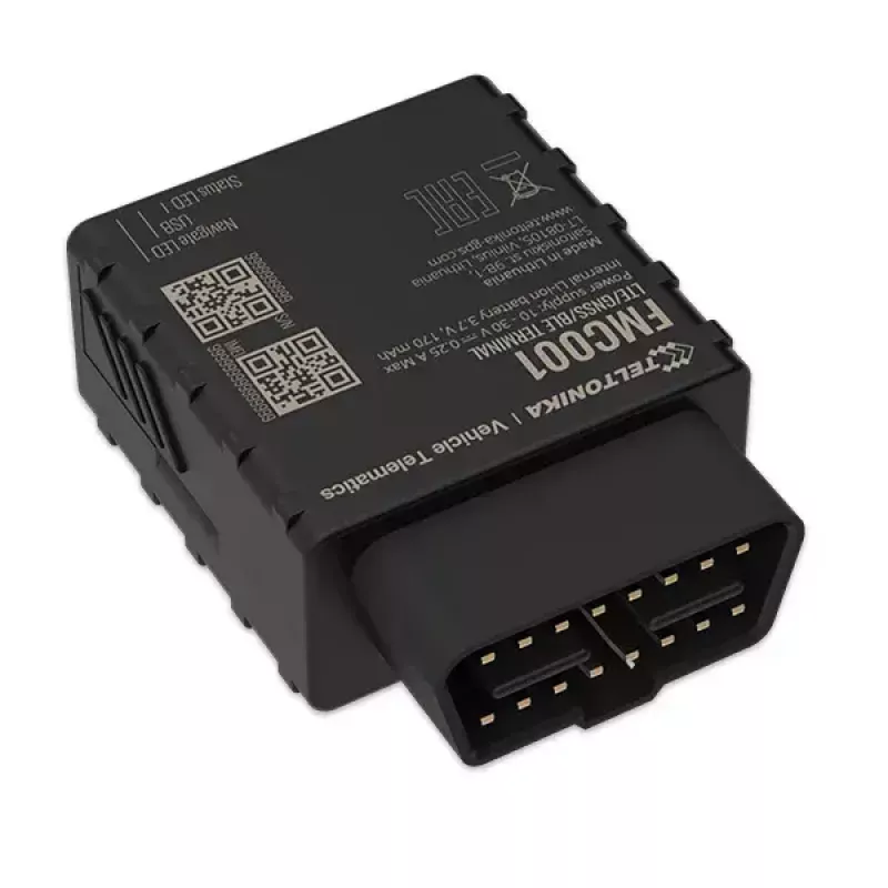 GPS-paikannin Teltonika FMC001 auto musta 53g