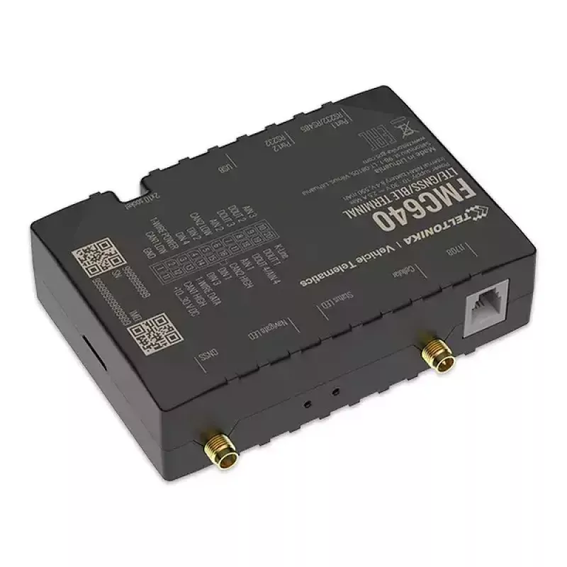 GPS-paikannin Teltonika FMC640 auto musta