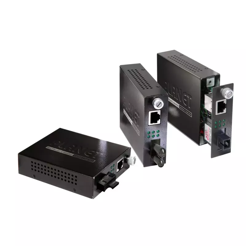 Verkon mediakonvertteri PLANET FST-802