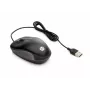HP USB Travel -hiiri, molempikätinen, optinen, USB Type-A, 1000 DPI, musta