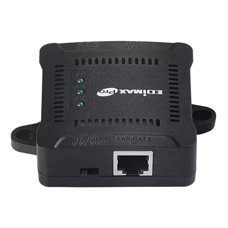 verkkohaaroitin Edimax GP-101ST Power over Ethernet PoE musta
