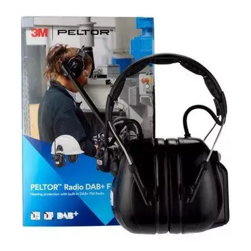 3M HRXD7A-01 kuulokkeet/headset langaton päänauha toimisto/callcenter musta
