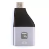 Techly IADAP USBC-DP4K USB-näytönohjainadapteri 3840 x 2160 pikseliä musta, hopea
