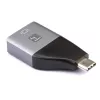 Techly IADAP USBC-DP4K USB-näytönohjainadapteri 3840 x 2160 pikseliä musta, hopea