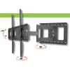 Techly ICA-PLB 148L TV-seinäteline 165,1 cm (65 tuumaa) musta