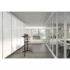 Techly ICA-TB TPM-1BK yleismallinen kannettavan/projektorin teline pyörillä, 103-125 cm, musta
