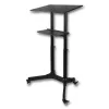 Techly ICA-TB TPM-1BK yleismallinen kannettavan/projektorin teline pyörillä, 103-125 cm, musta