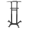 Techly ICA-TB TPM-1BK yleismallinen kannettavan/projektorin teline pyörillä, 103-125 cm, musta