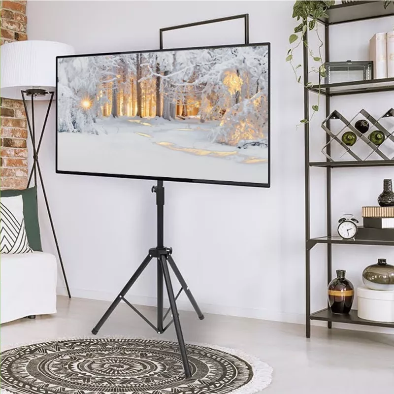 Techly ICA-TR17T kylttikiinnitteinen näyttöteline 177,8 cm (70 inch) musta