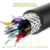 Techly ICOC DSP-A14-010 DisplayPort-kaapeli 1 m musta
