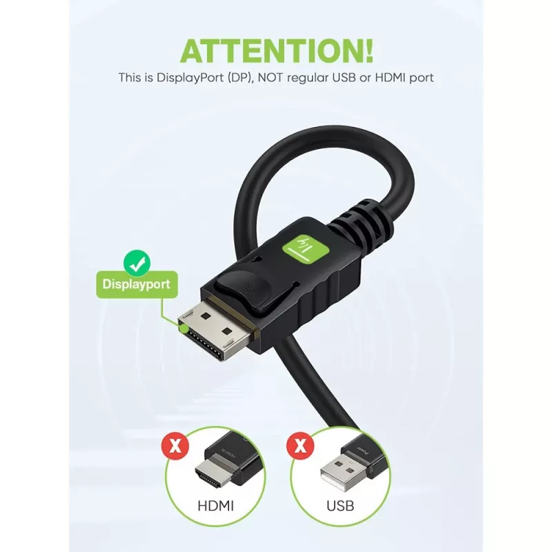Techly näytön DisplayPort-VGA-kaapeli 3 m ICOC DSP-V-030