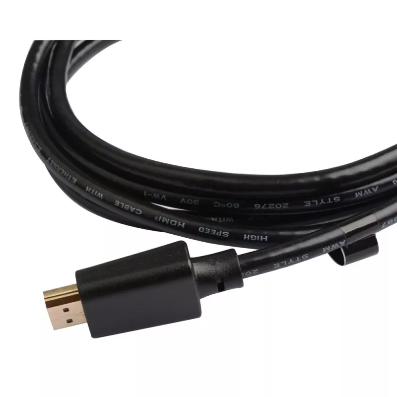 Techly ICOC HDMI21-8-020 HDMI-kaapeli 2 m HDMI Type-A (standardi) musta