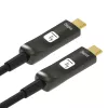Techly ICOC-U3C-HY-010 USB-kaapeli 10 m USB-C musta