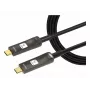 Techly ICOC-U3C-HY-020 USB-kaapeli 20 m USB-C musta