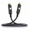 Techly ICOC-U3C-HY-020 USB-kaapeli 20 m USB-C musta