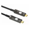 Techly ICOC-U3C-HY-020 USB-kaapeli 20 m USB-C musta