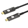 Techly ICOC-U3C-HY-030 USB-kaapeli 30 m USB-C musta