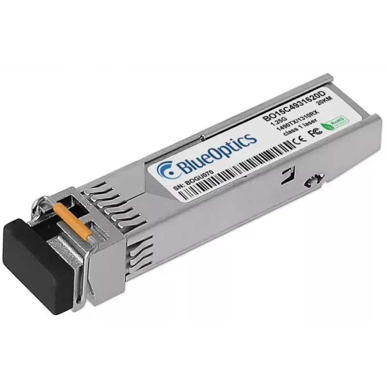 Kuitu-lähetin-vastaanotinmoduuli BlueOptics J9142-61101-BO SFP LC alumiini 20 g