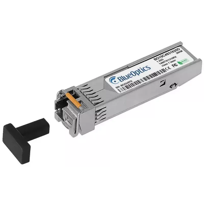 Kuitu-lähetin-vastaanotinmoduuli BlueOptics J9142-61101-BO SFP LC alumiini 20 g