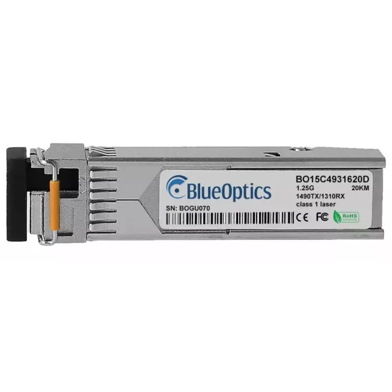 Kuitu-lähetin-vastaanotinmoduuli BlueOptics J9142-61101-BO SFP LC alumiini 20 g