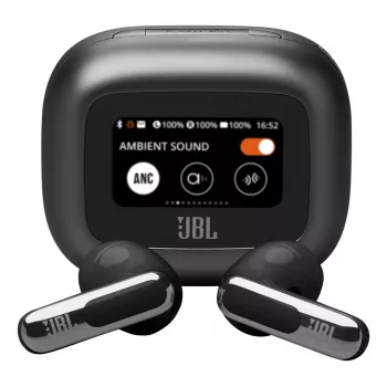 JBL Live Flex 3 headset langaton In-Ear puhelut/musiikki/urheilu/arki musta