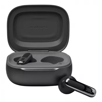 JBL Live Flex 3 headset langaton In-Ear puhelut/musiikki/urheilu/arki musta