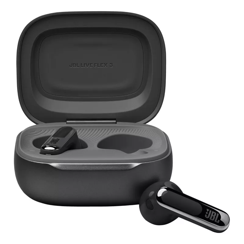 JBL Live Flex 3 headset langaton In-Ear puhelut/musiikki/urheilu/arki musta