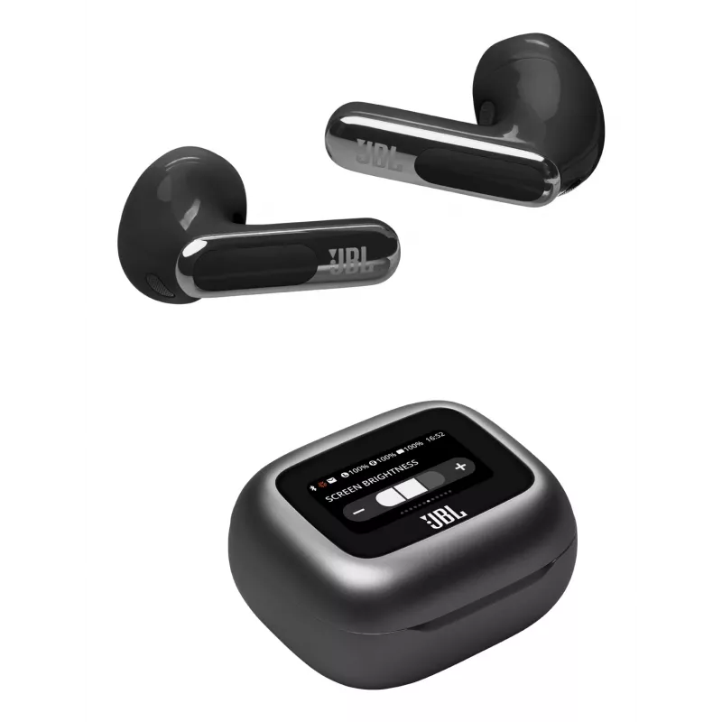JBL Live Flex 3 headset langaton In-Ear puhelut/musiikki/urheilu/arki musta
