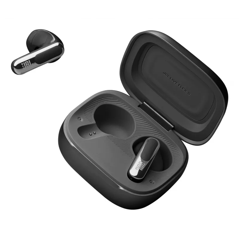 JBL Live Flex 3 headset langaton In-Ear puhelut/musiikki/urheilu/arki musta