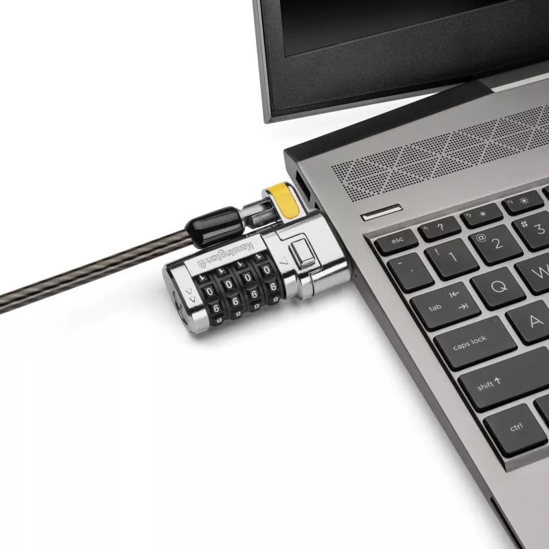 Kensington ClickSafe yleinen yhdistelmälukko kannettavalle – Master Coded
