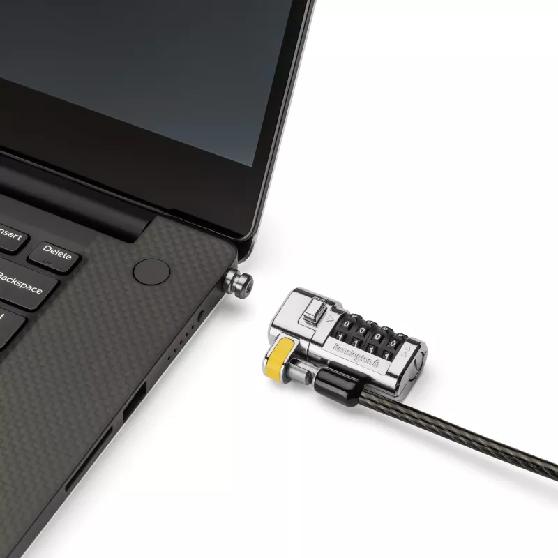Kensington ClickSafe yleinen yhdistelmälukko kannettavalle – Master Coded