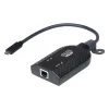 ATEN USB-C Virtual Media KVM -sovitin KA7183-AX USB näppäimistö hiiri musta
